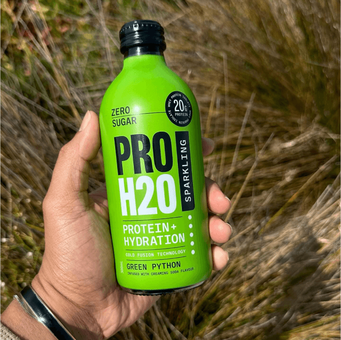 Hydrating Green Python Water Bottle | PROH2O